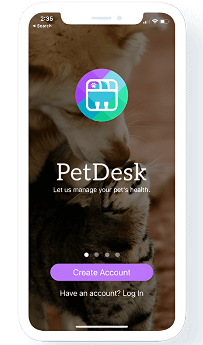 PetDesk Mobile app